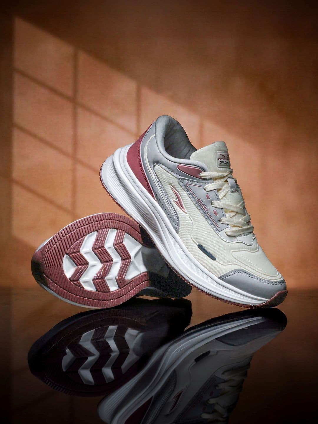 ASIAN Women Mesh Running Non-Marking Shoes - view 1