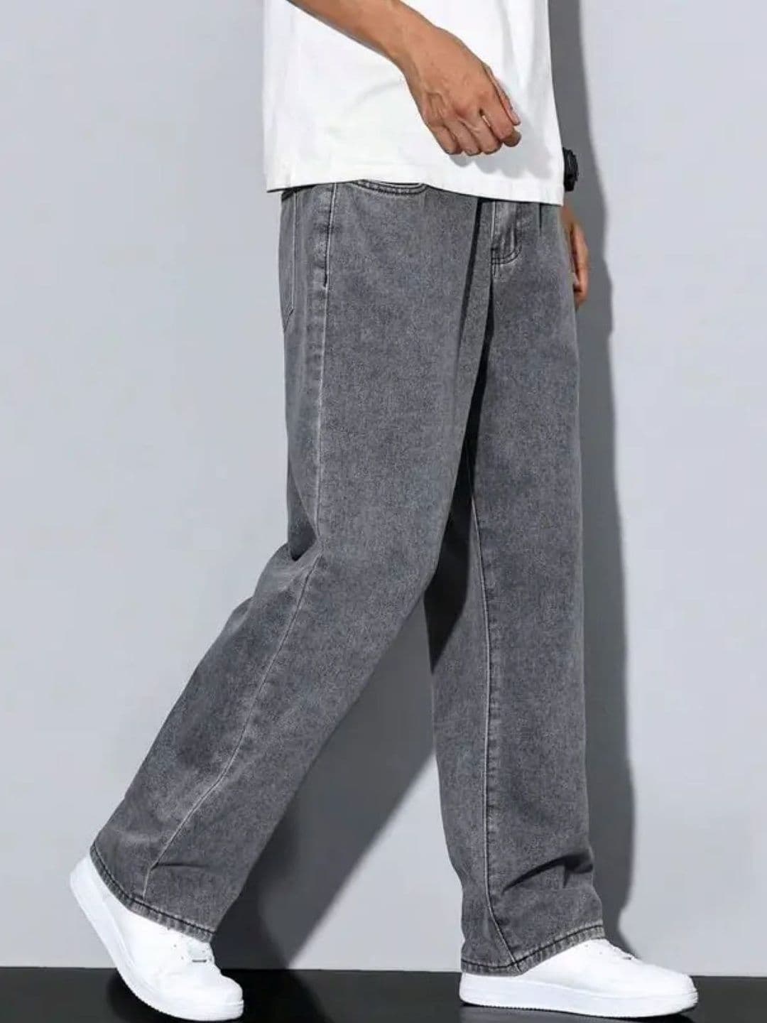 COMFITS Men Classic Mid-Rise Light Fade Stretchable Jeans - view 1