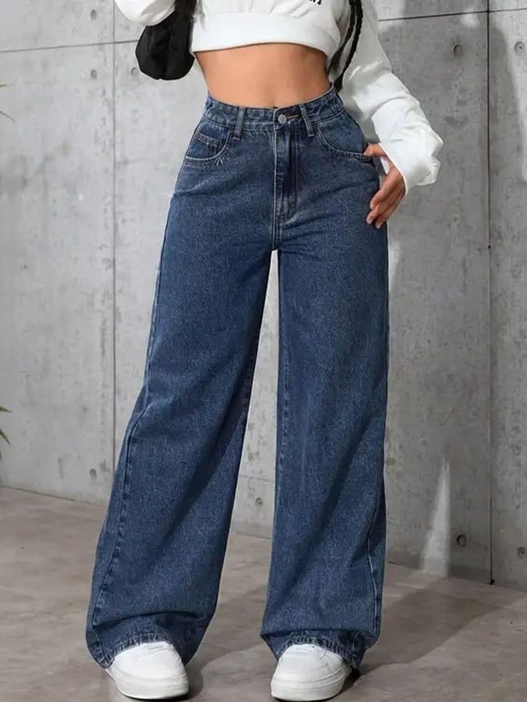 A1TUFF Women Jean Relaxed Fit High-Rise Light Fade Stretchable Jeans - view 1