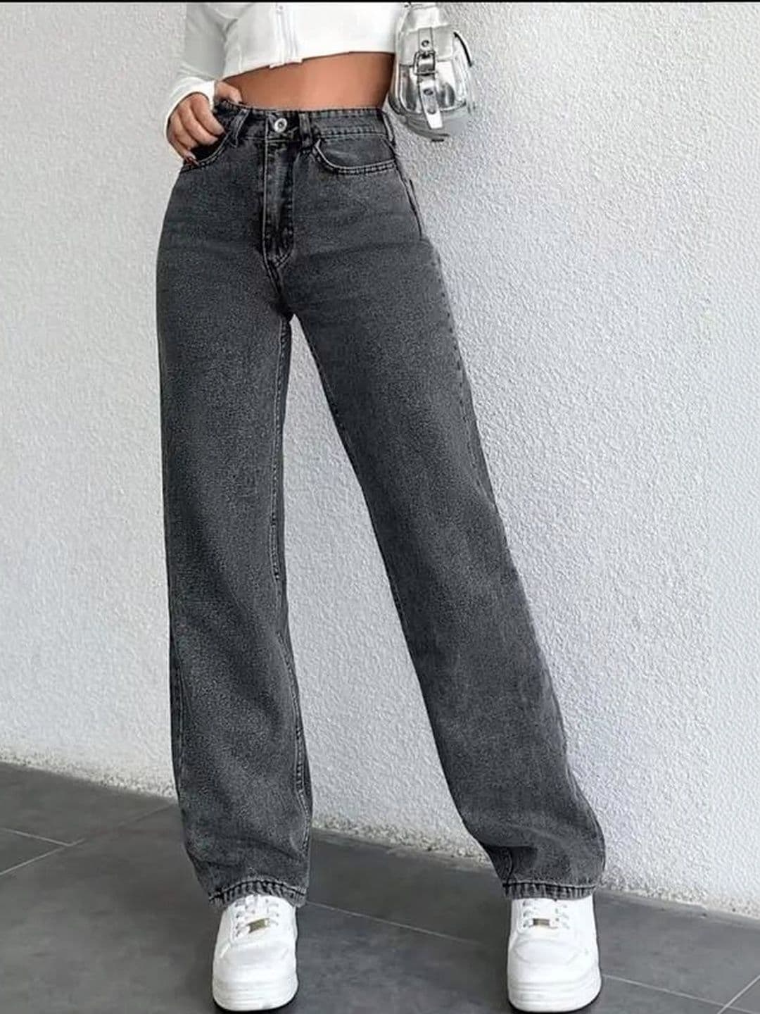 A1TUFF Women Jean Relaxed Fit High-Rise Light Fade Stretchable Jeans - view 1
