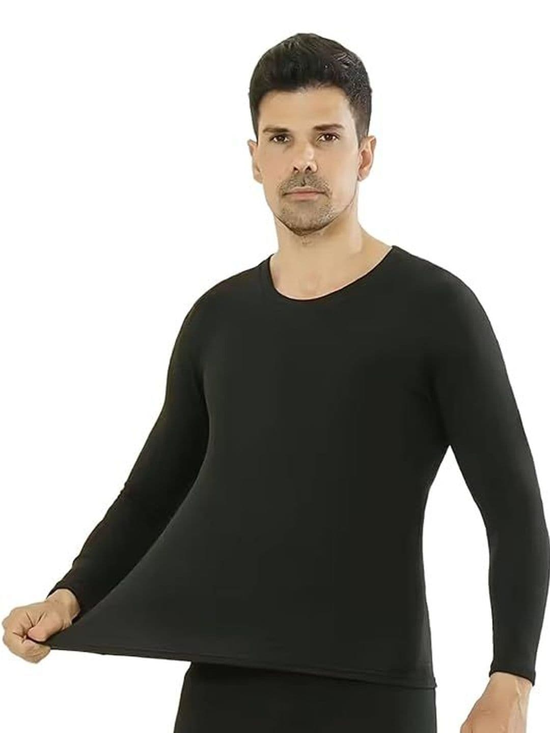 Eleg & Stilance Ultra-Warm Round Neck Full Sleeve Thermal Top - view 1