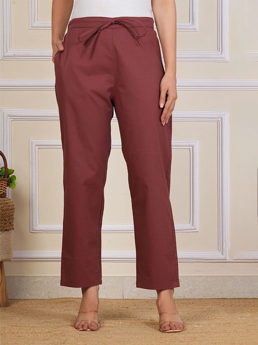 Kahili Art Women Straight Fit Palazzos - view 1