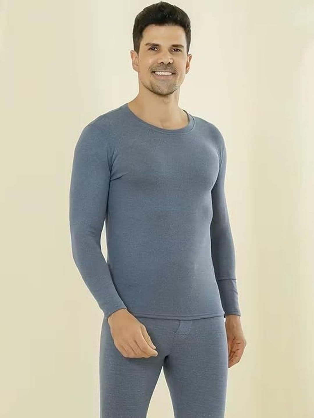 Eleg & Stilance Round Neck Thermal Tops - view 1