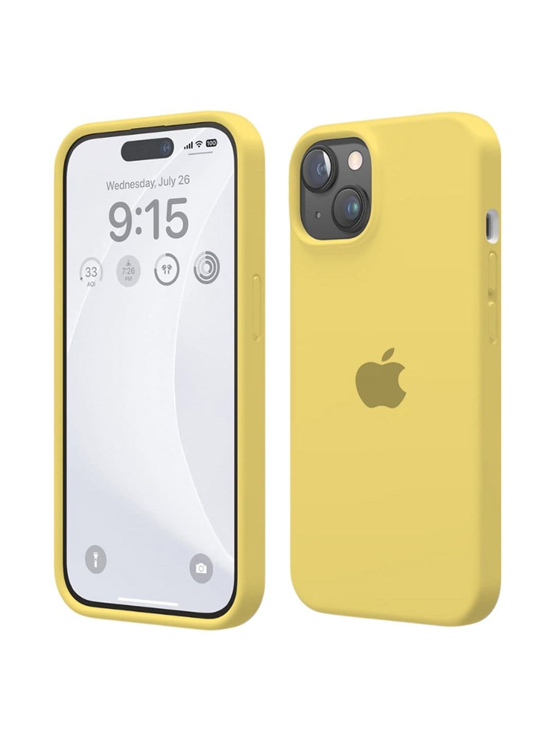INNOPACE Printed Silicone iPhone 15 Back Case