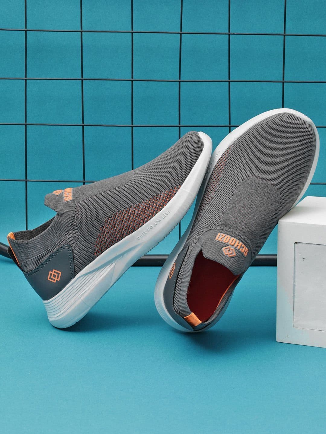 SCHOOZI Men Slip-On Running Non-Marking Shoes - view 1