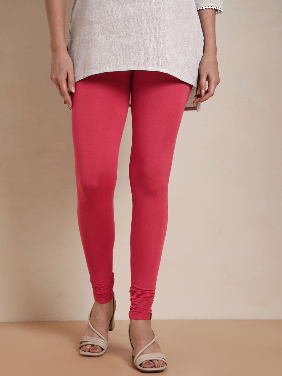 TWIN BIRDS Women Churidar-Length Ethnic Leggings - view 1