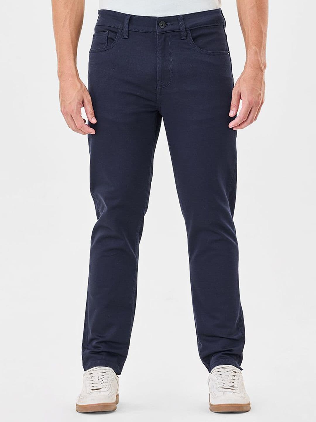 Snitch Men Slim Fit Mid-Rise Stretchable Jeans - view 1