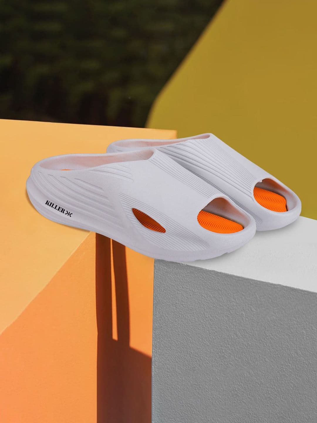 Killer Men Solid EVA Casual Sliders Flip Flops - view 1