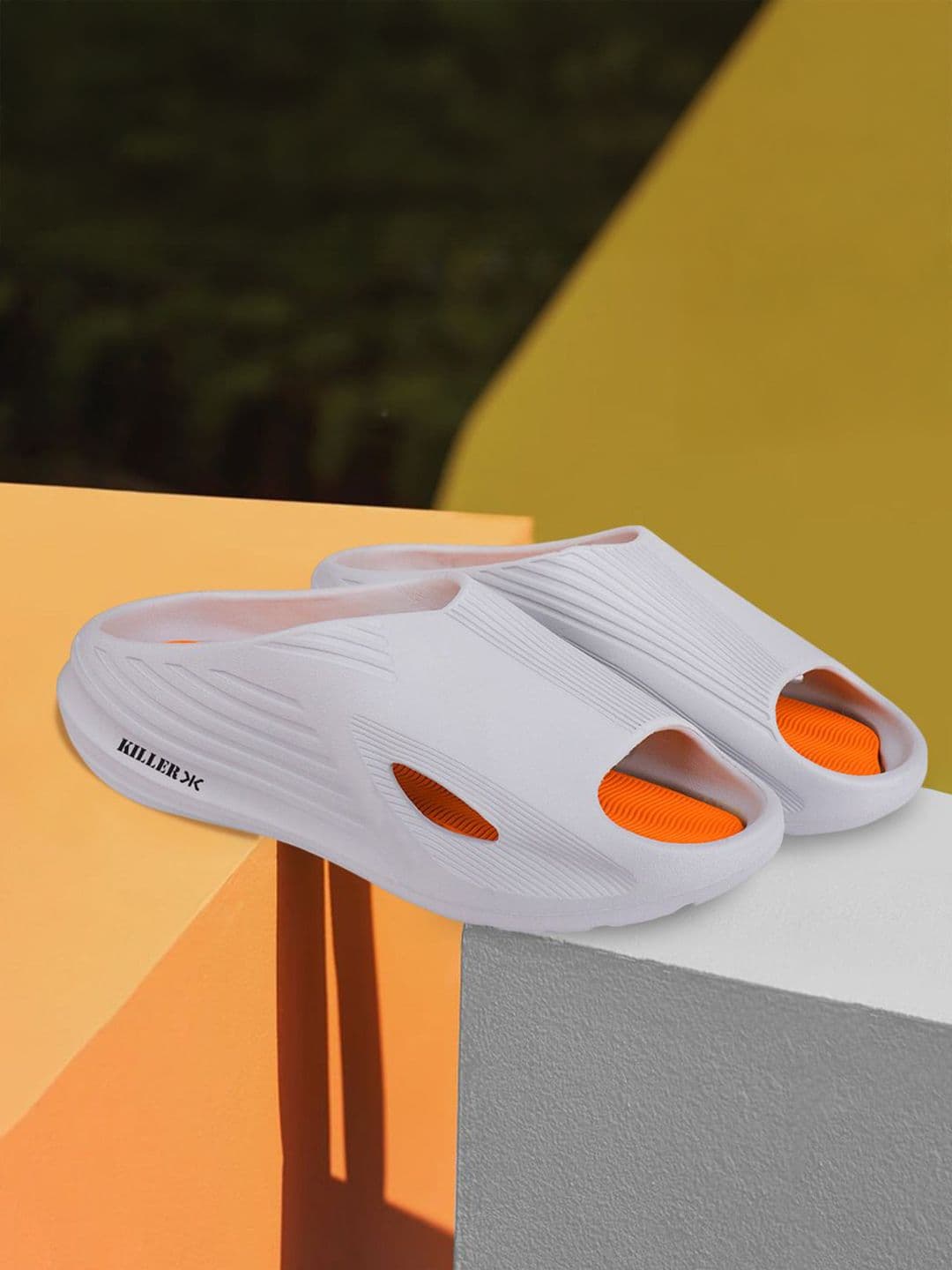 Killer Men Self Design Regular Extra Soft Classic Sliders - view 1