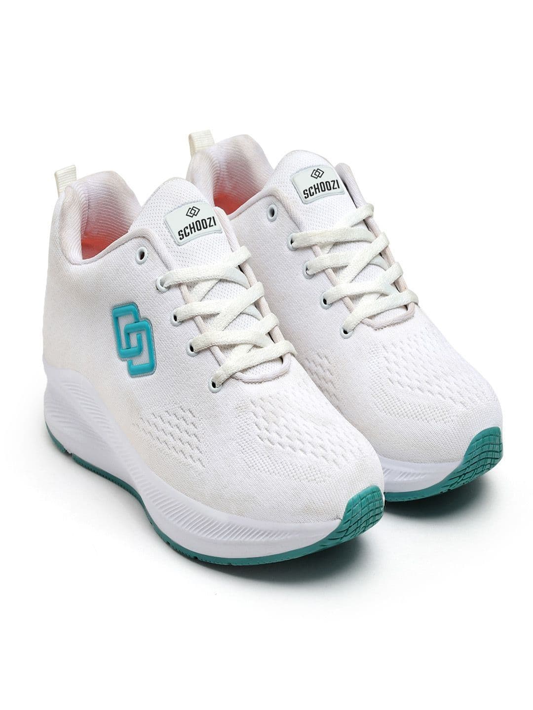 SCHOOZI Men Mesh Lace-Ups Running Non-Marking Shoes - view 1