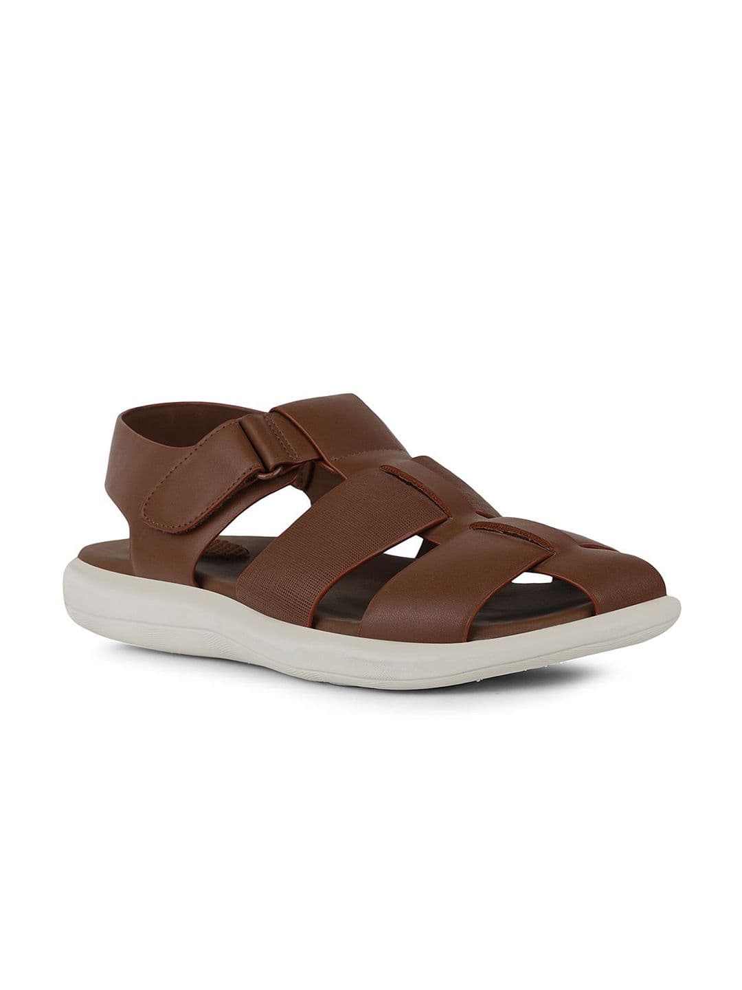 Bata comfit Men Fisherman Sandals With Velcro Details - view 1
