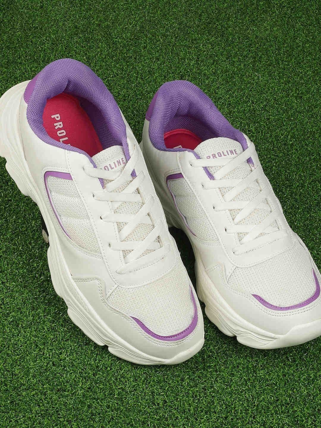 Proline Women Walking Non-Marking Lace-Ups Sports Shoes - view 1