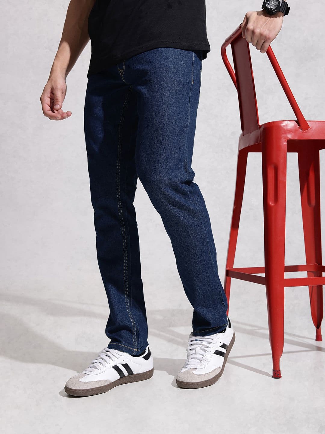 WROGN Men Slim Fit Stretchable Jeans - view 1