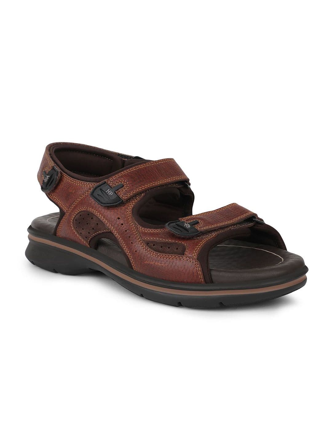 Hush Puppies Men PU Comfortable Durable Velcro Sporty Sandals - view 1