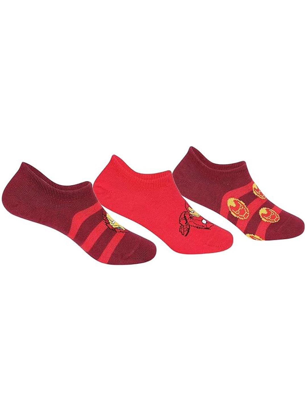 Supersox Men Pack of 3 Disney Avenger Patterned Shoe Liners - view 1