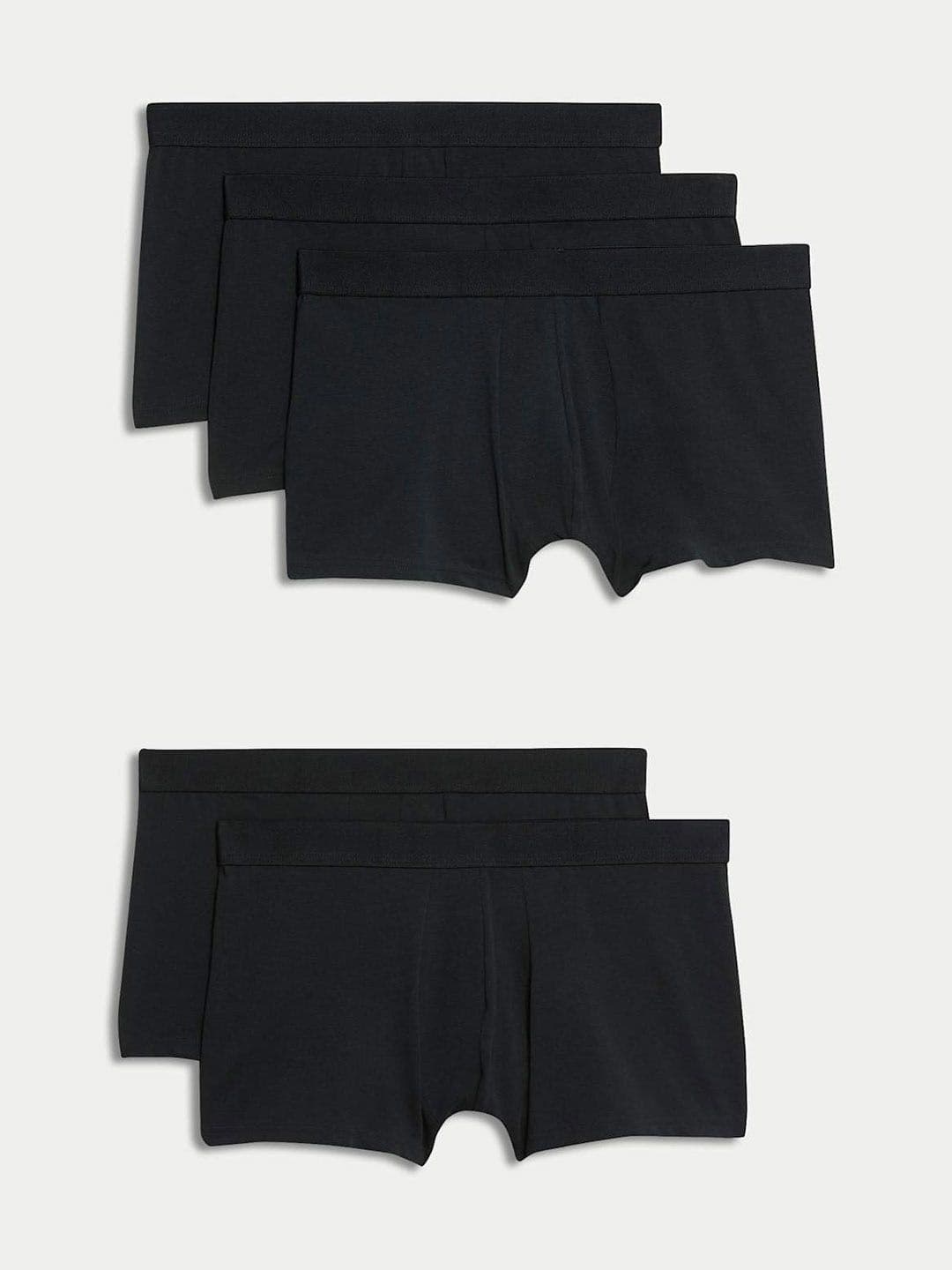 Marks & Spencer 5 Pack Cool & Fresh Cotton Rich Hipsters - view 1