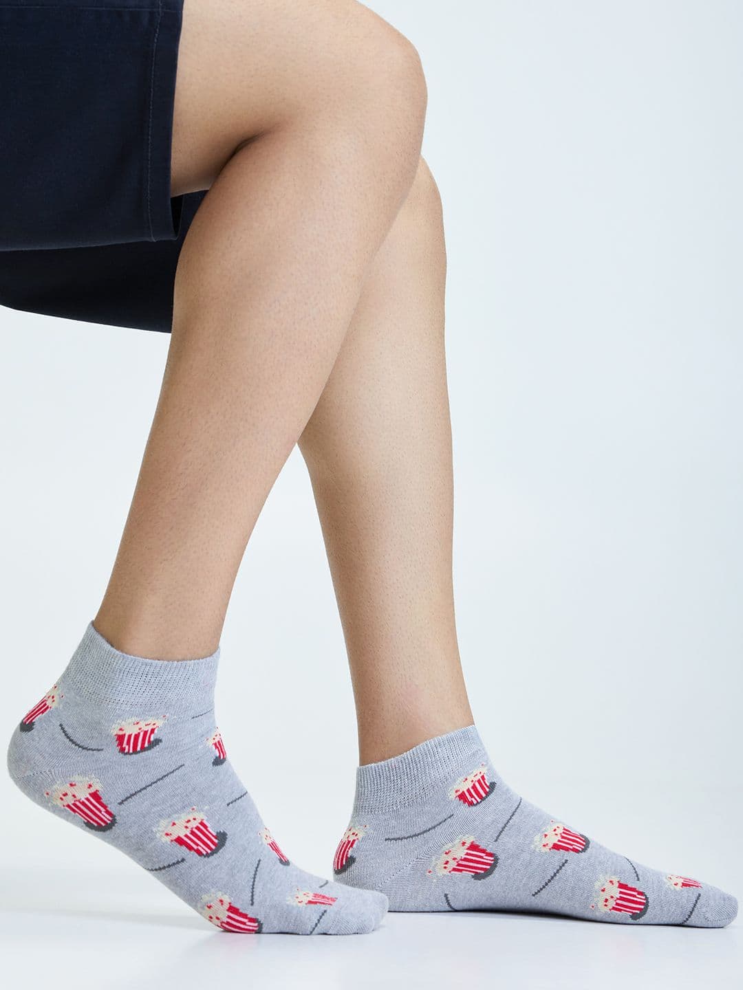 Mint & Oak Men Printed Ankle-Length Socks - view 1