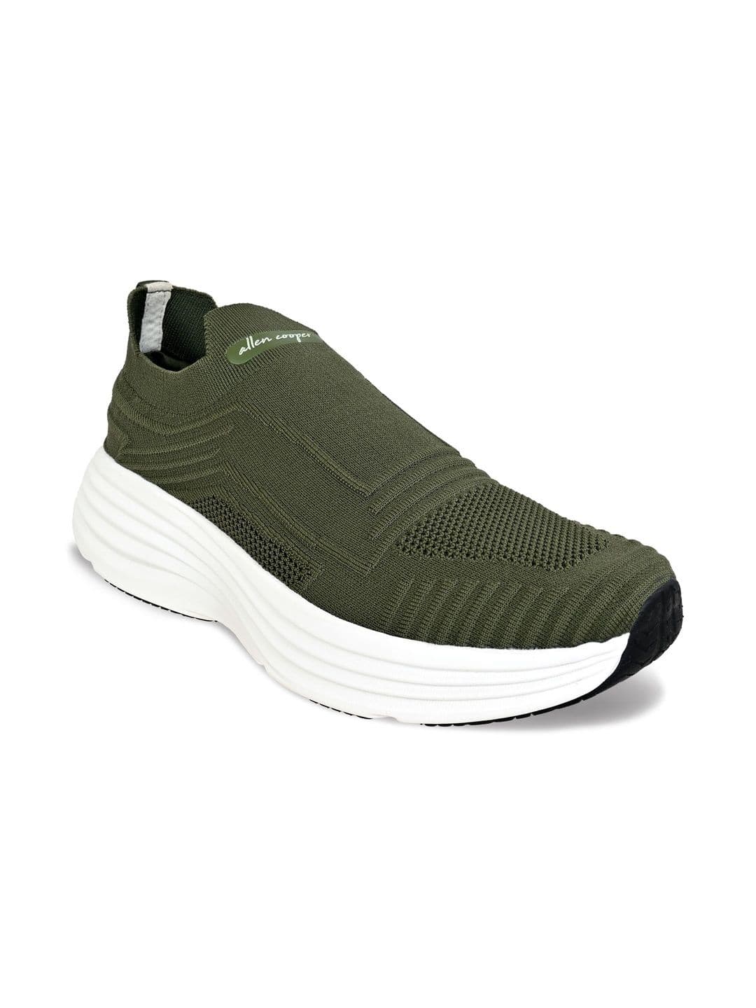 Allen Cooper Men Mesh Slip On Walking Non-Marking Shoes - view 1