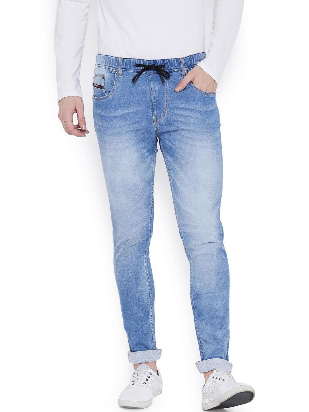 PERF Men Jean Regular Fit Mid-Rise Light Fade Jeans - view 1