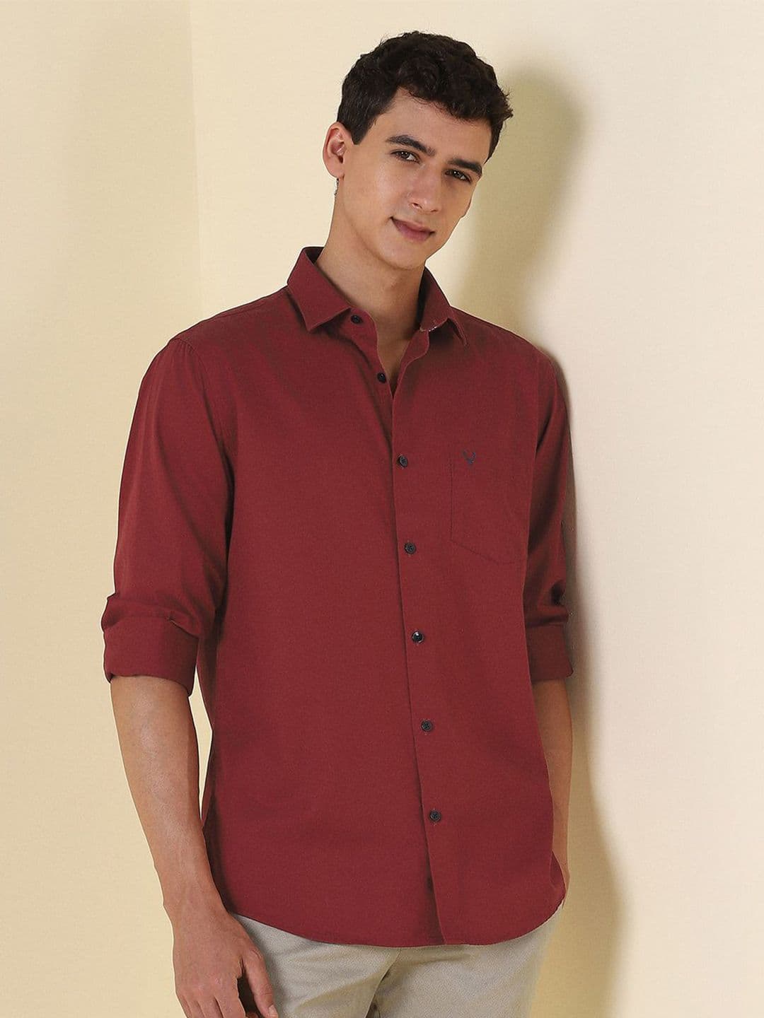 Allen Solly Men Slim Fit Casual Shirt - view 1