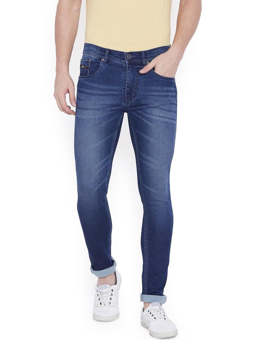 PERF Men Jean Regular Fit Mid-Rise Light Fade Jeans - view 1