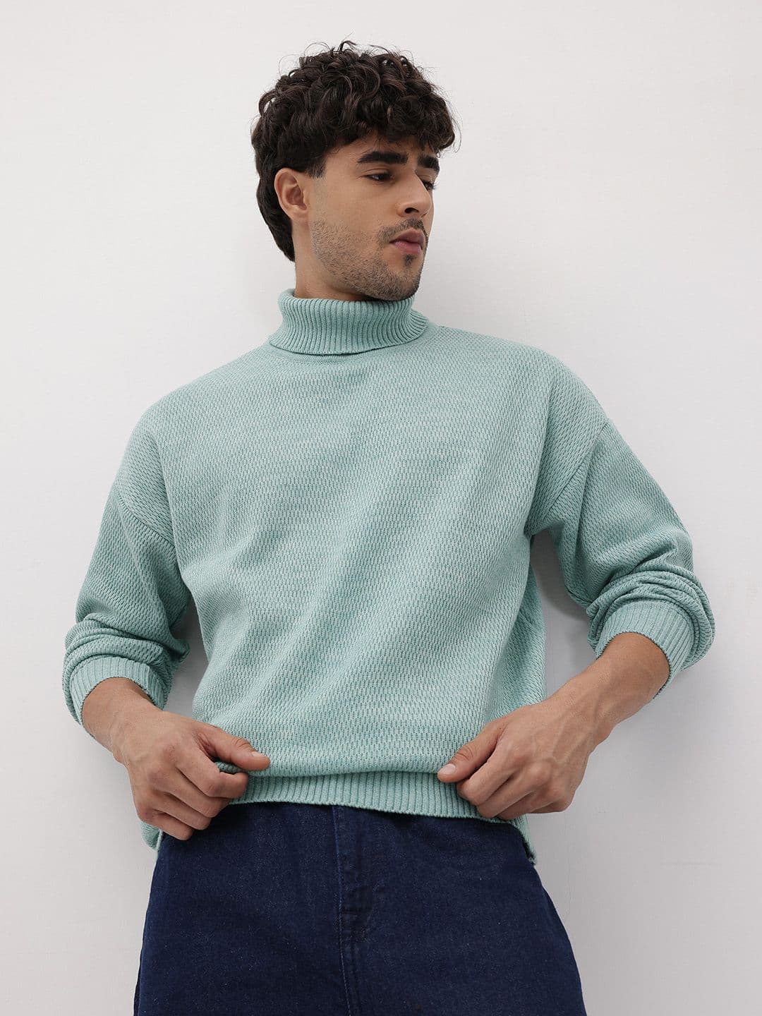 The Roadster Life Co. Turtle Neck Pullover - view 1