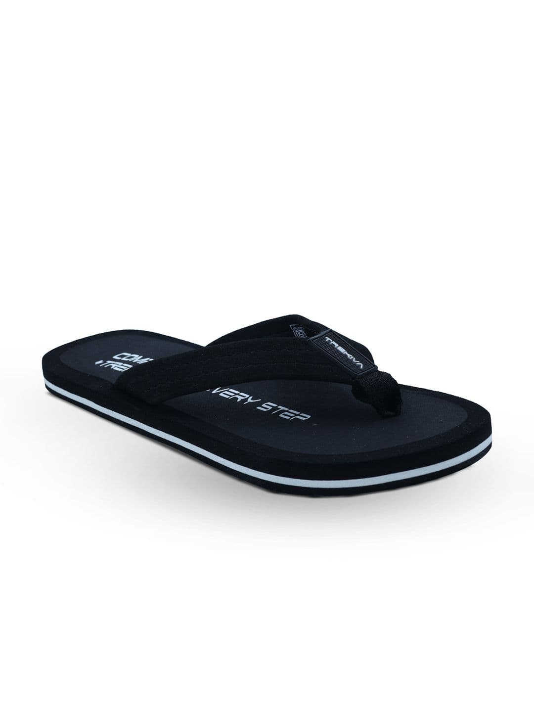 Trekiva Men Black EVA Flip Flops - view 1