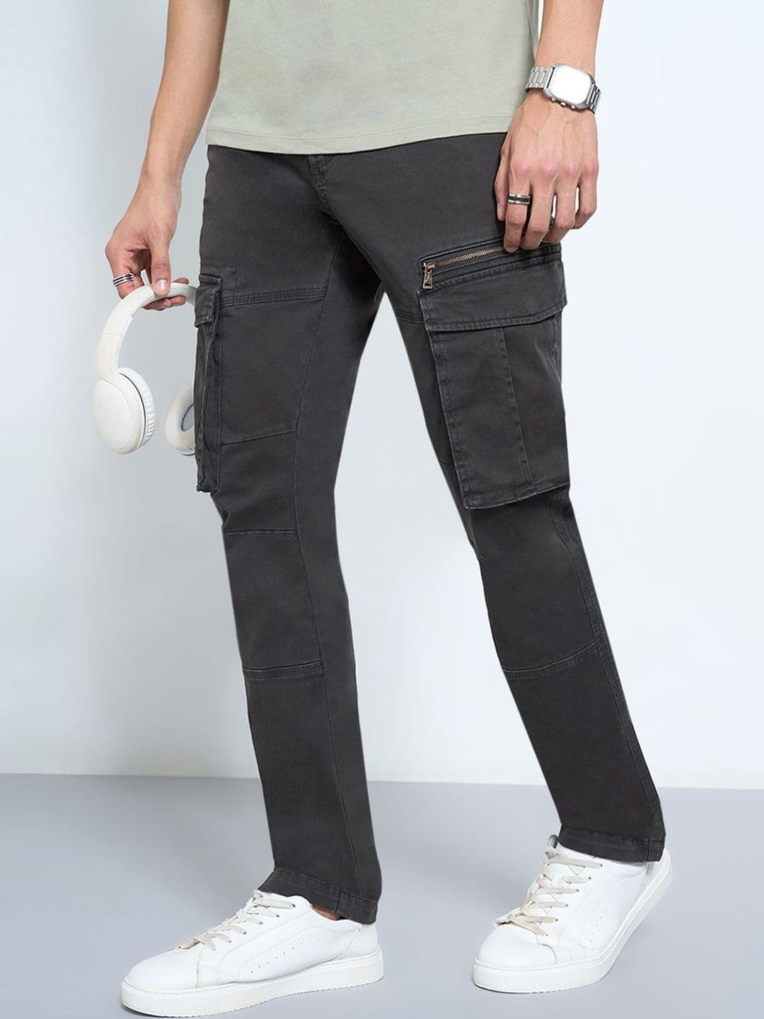 SF JEANS by Pantaloons Men Slim Fit Mid-Rise Light Fade Jeans - view 1