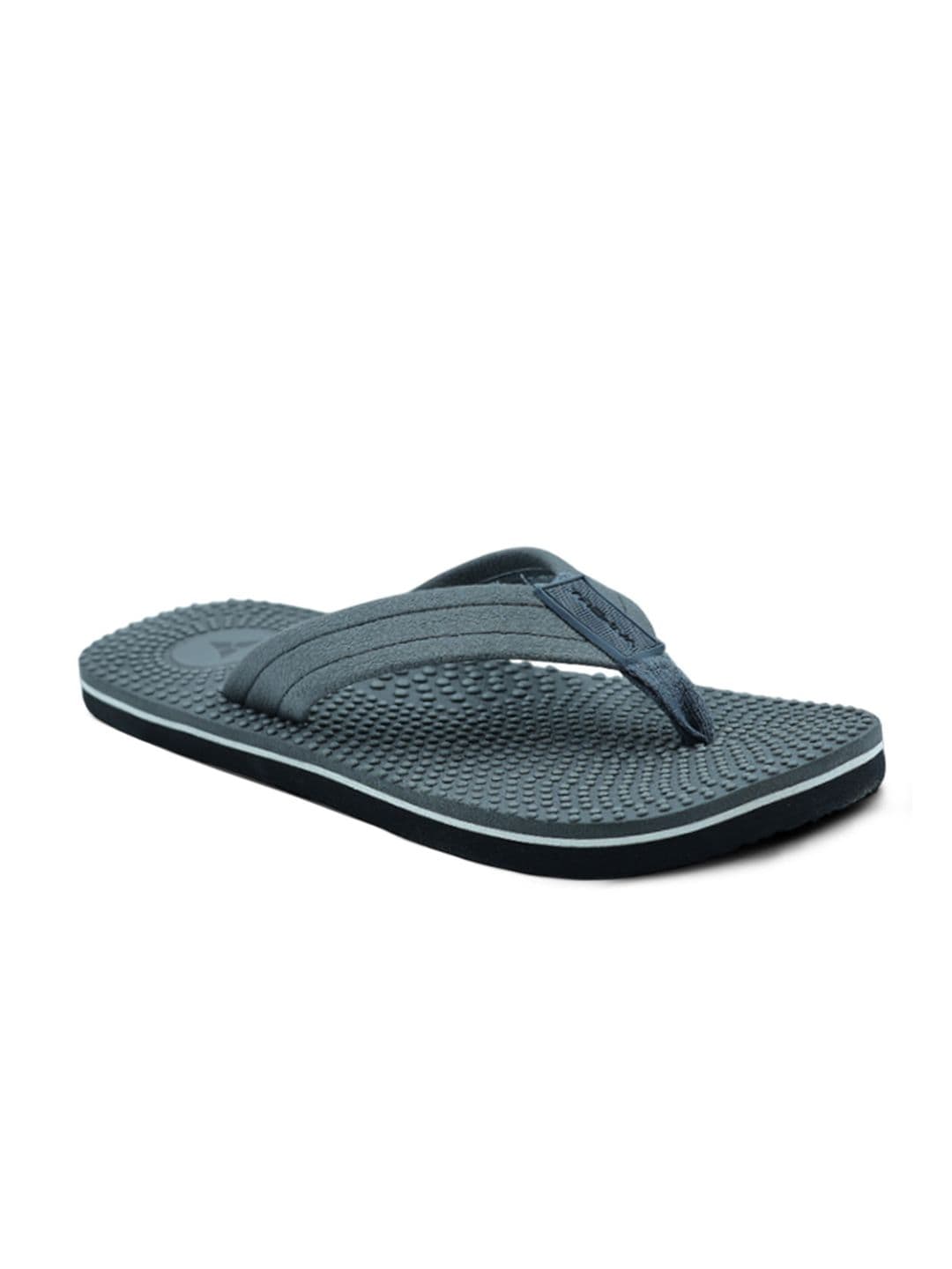 Trekiva Men Grey Fabric Room Slippers - view 1