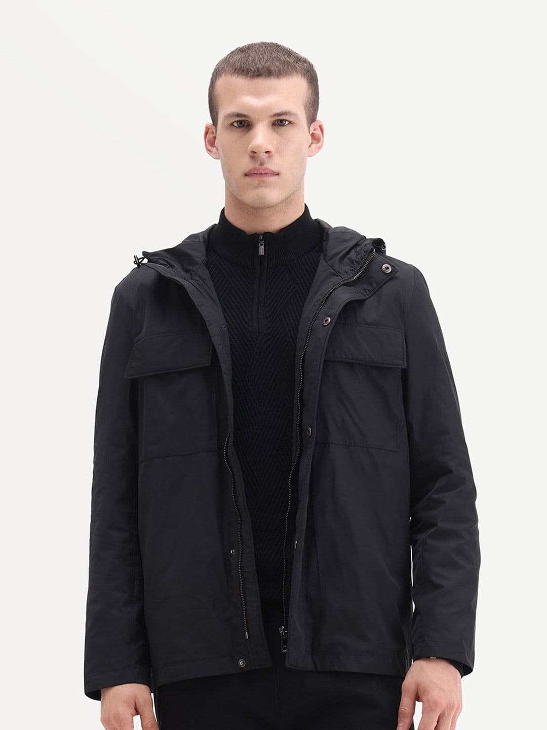 RARE RABBIT Boqi Men Crop Tailored Jacket - view 1