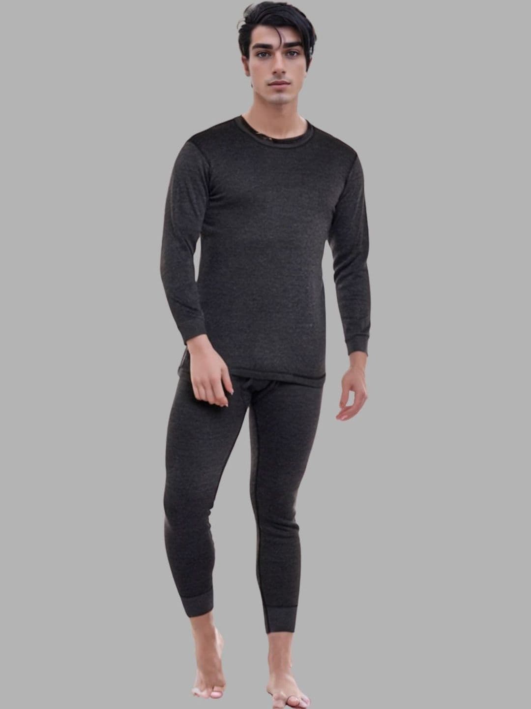 MACK JONNEY Winter Men Body Warmer Breathable & Quick-Drying Thermal Top - view 1