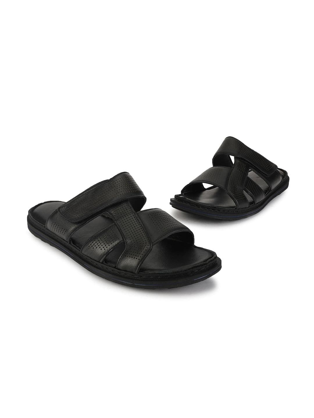 Woods Men Leather Comfort Sandals - view 1