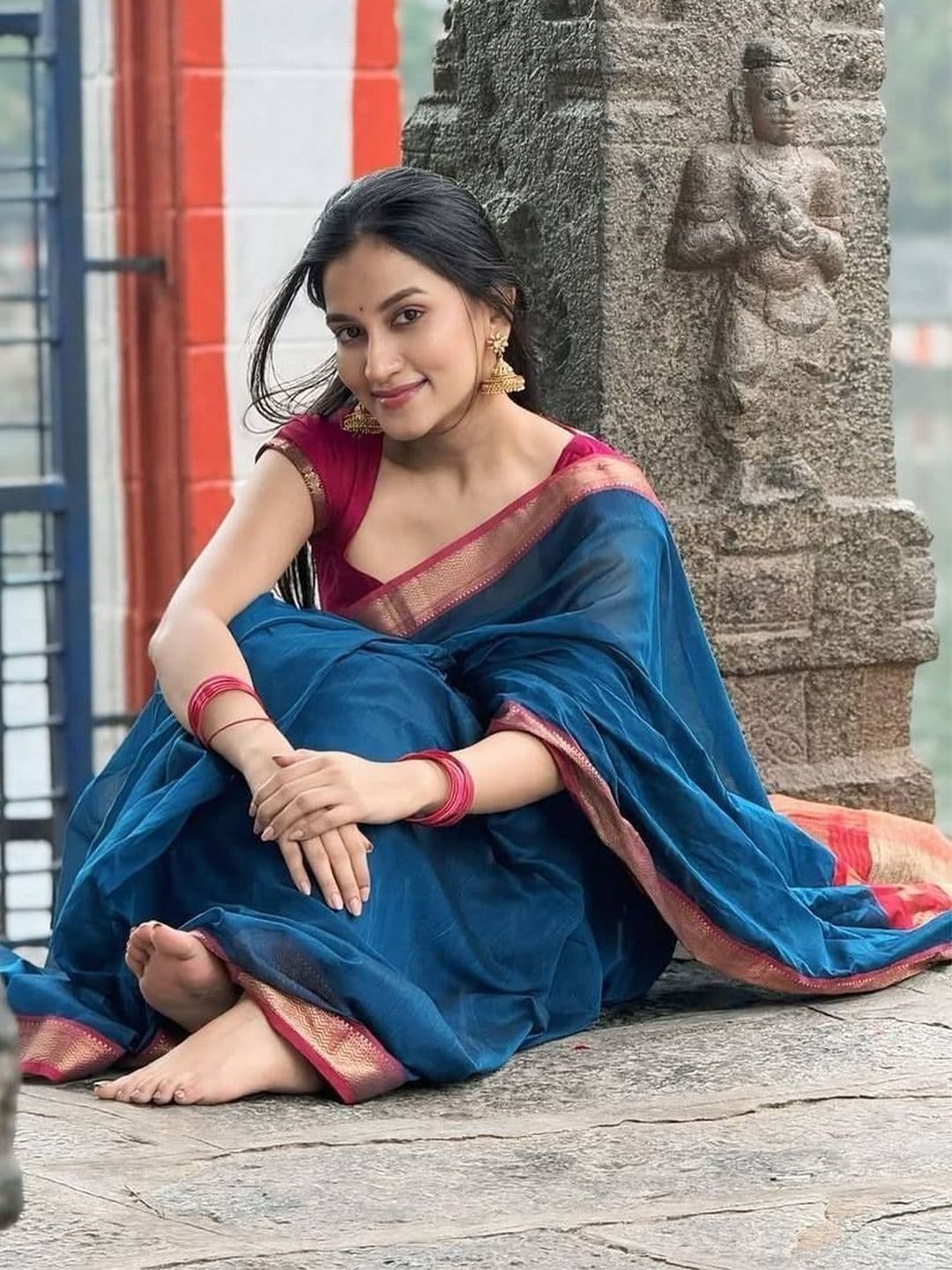 Aman's Impero Silk Blend Handloom Saree - view 1