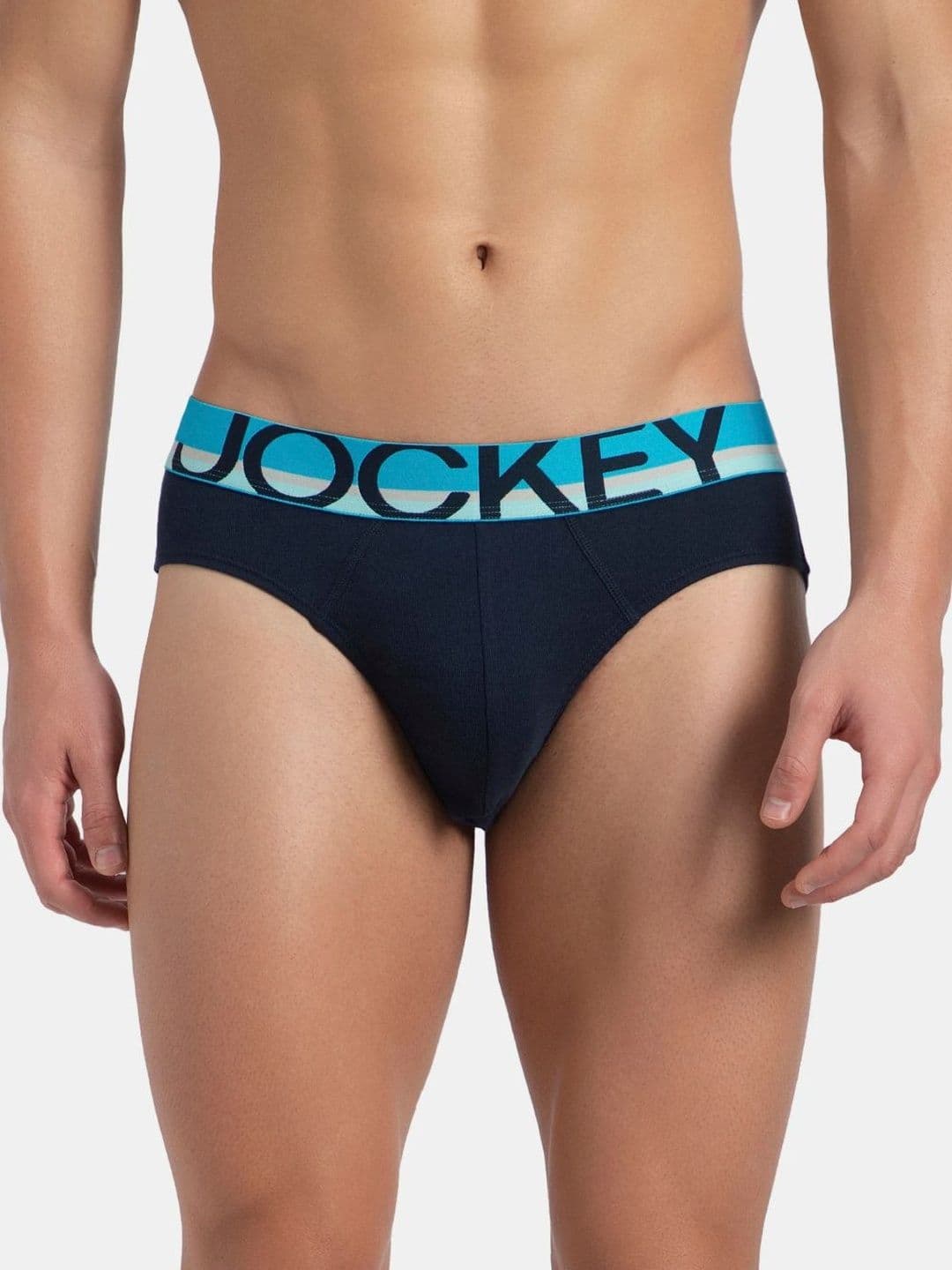 Jockey Super Combed Cotton Rib Solid Brief With Ultrasoft Waistband - FP02 - view 1