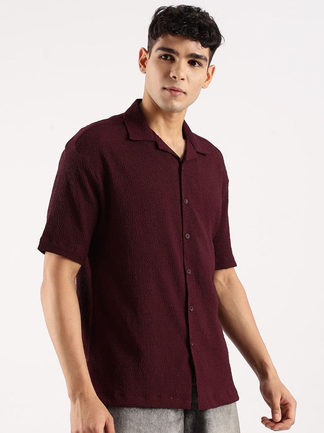 Blu MNKY Men Classic Casual Shirt - view 1