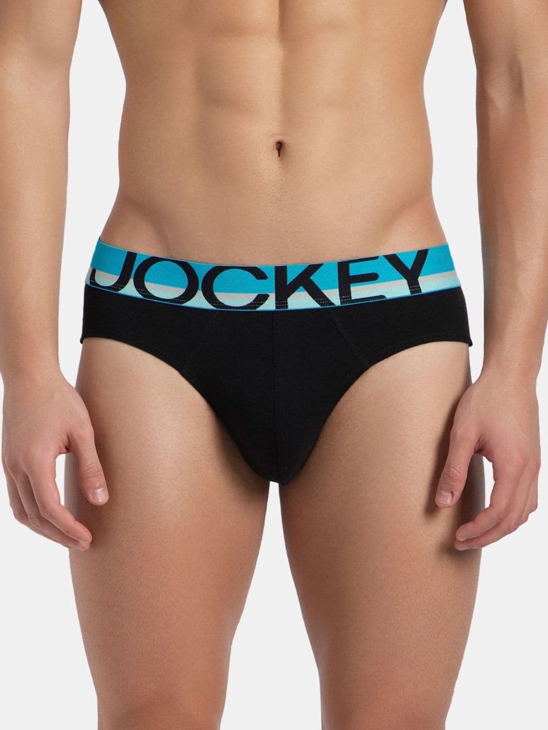 Jockey Pack of 2 Super Combed Cotton Rib Solid Brief With Ultrasoft Waistband - FP02 - view 1