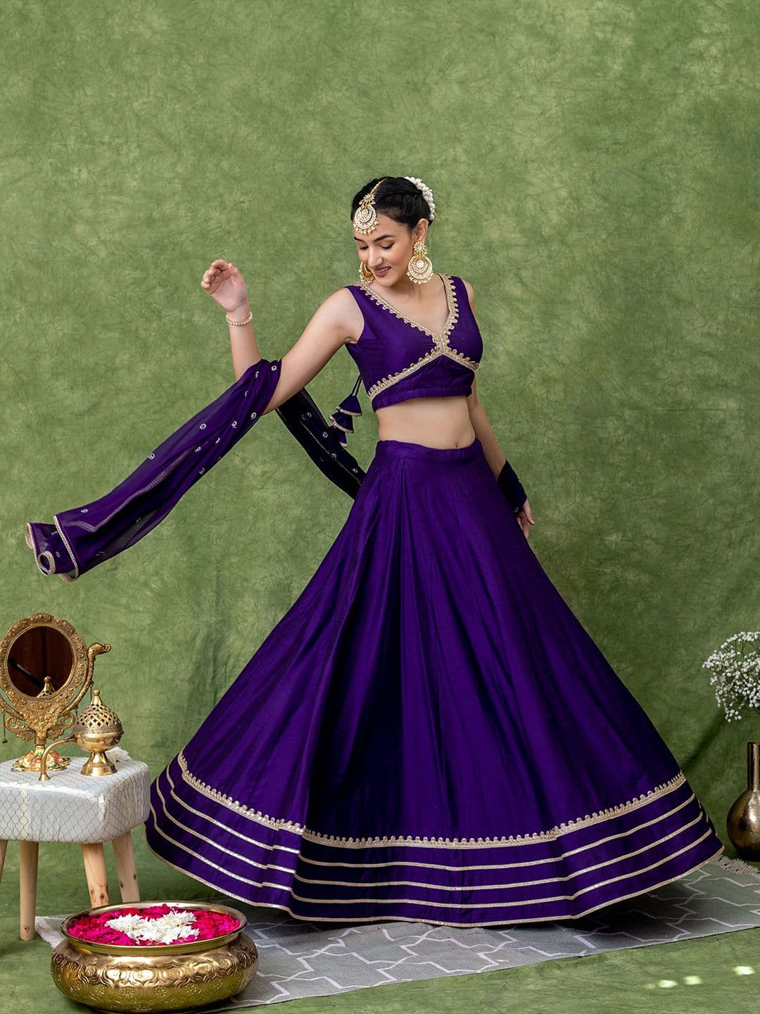 KASYA Ready to Wear Lehenga & Blouse With Dupatta - view 1