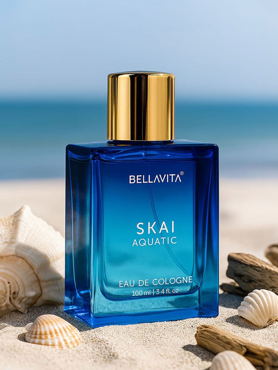 Bella Vita Organic Luxury Skai Aquatic Eau De Cologne - 100ml