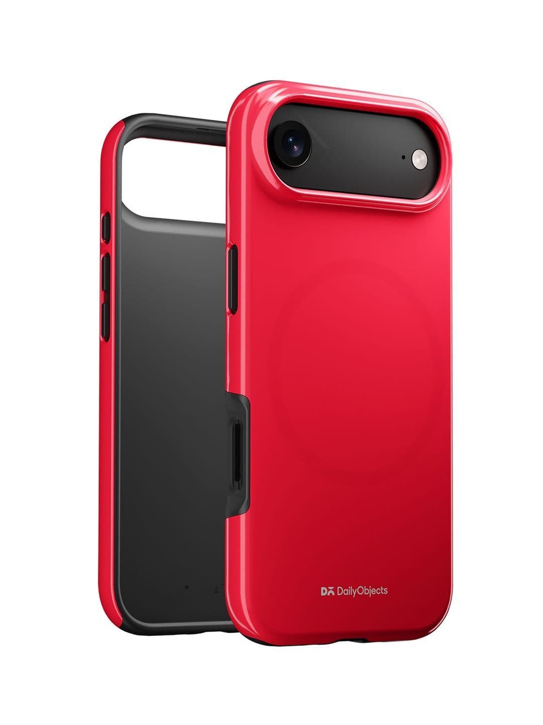 DailyObjects Red Enamel Bumper MagSafe iPhone 17 Air Case
