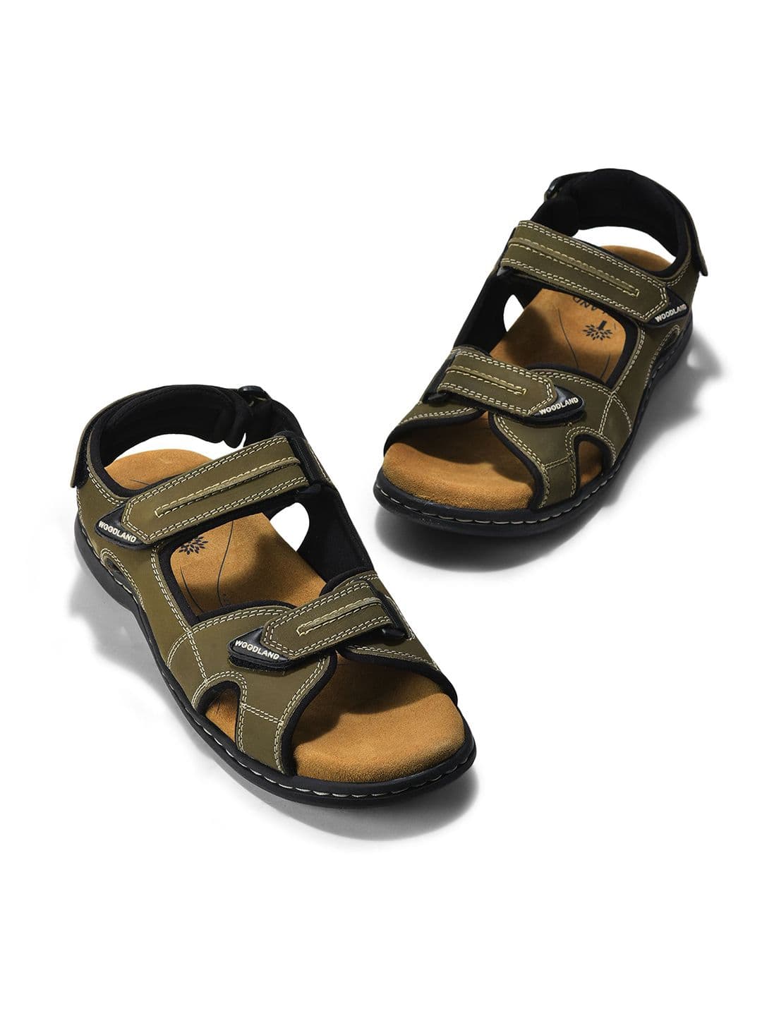 Woodland Men Velcro Regular Sports Sandals - view 1