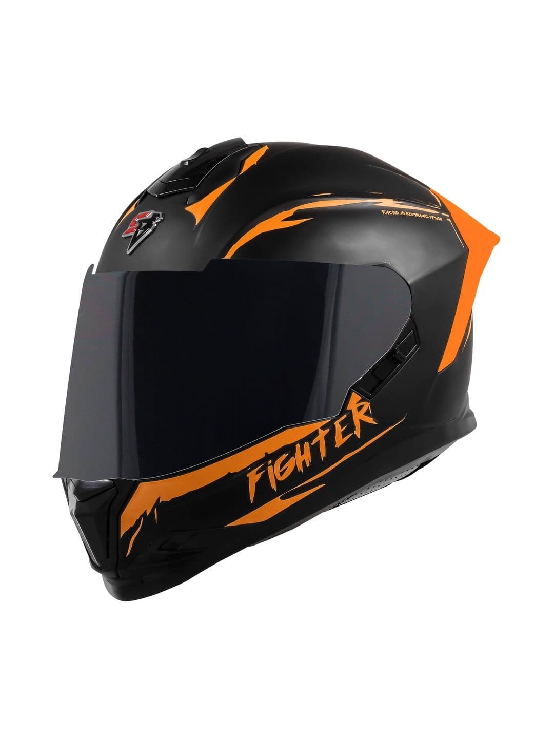Steelbird Graphic Printed Scratch Resistant Full Face Motorbike Helmet