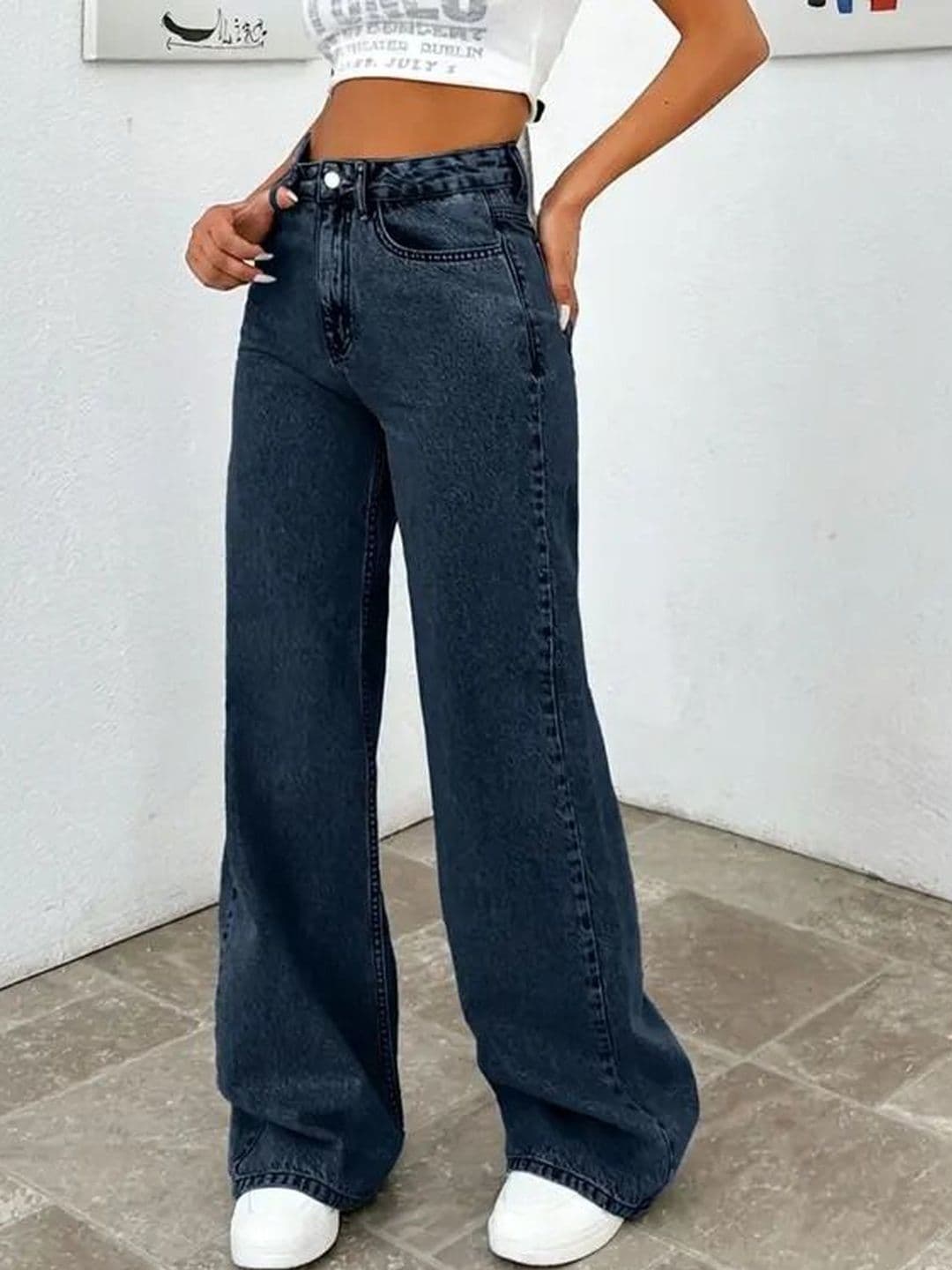 R.Code by The Roadster Life Co. Women Relaxed Fit High-Rise Light Fade Stretchable Jeans - view 1