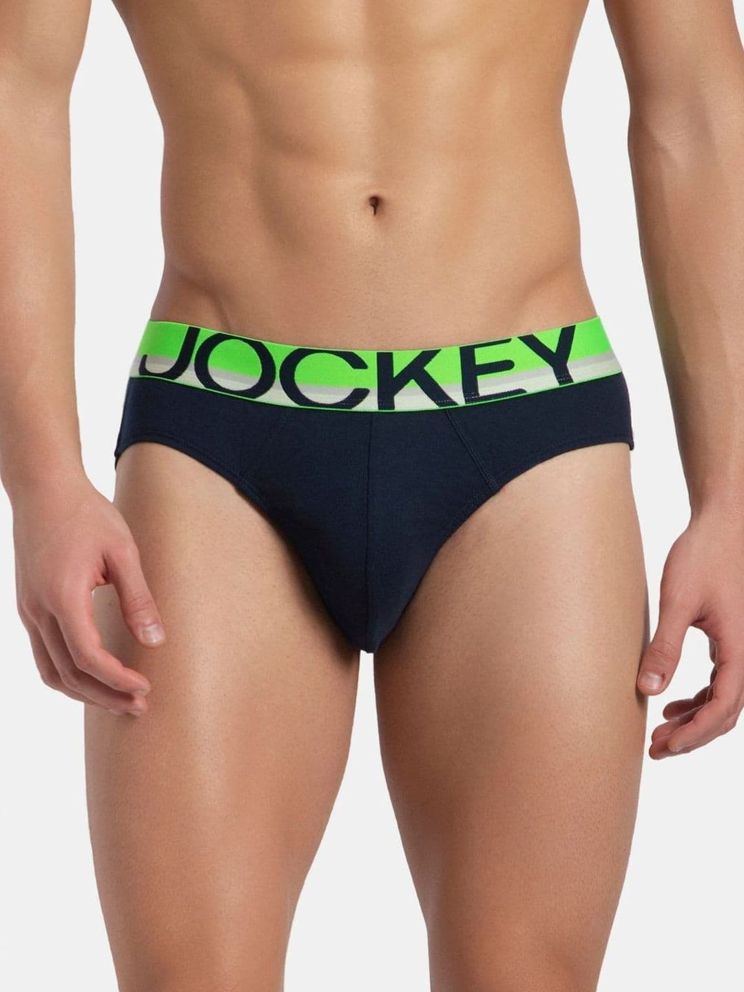 Jockey Pack of 2 Super Combed Cotton Rib Solid Brief With Ultrasoft Waistband - FP02 - view 1