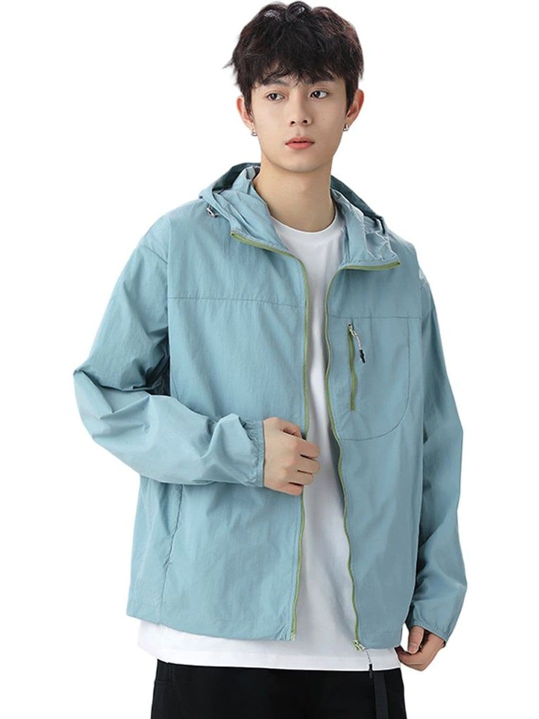 Palay Lightweight Rapid-Dry Hooded Long Sleeves Sporty Jacket - view 1