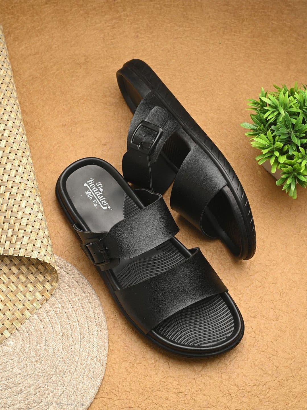 The Roadster Lifestyle Co. Men Slip-On Double Strap Comfort Sandals - view 1