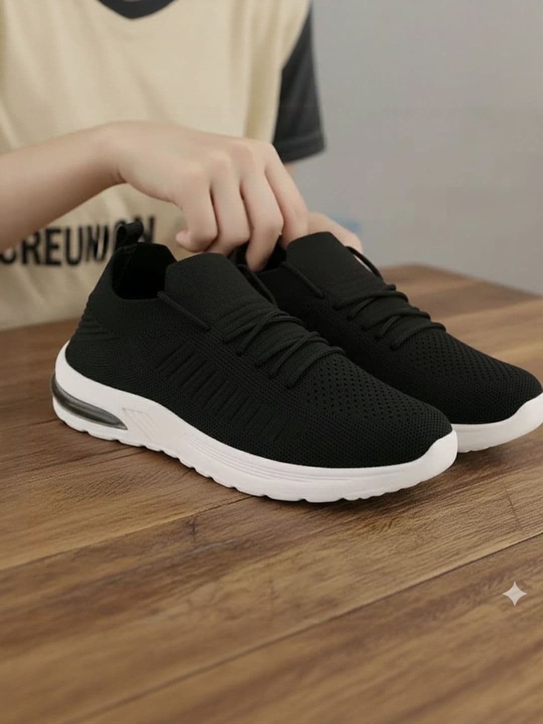 COOPERWINGS Women Mesh Running Non-Marking Sports Shoes - view 1