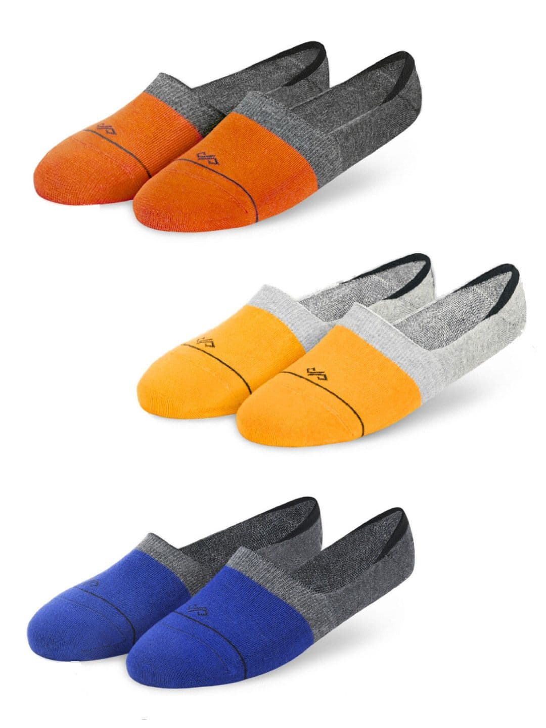 Dynamocks Multicoloured Pack of 3 Shoe Liners - view 1