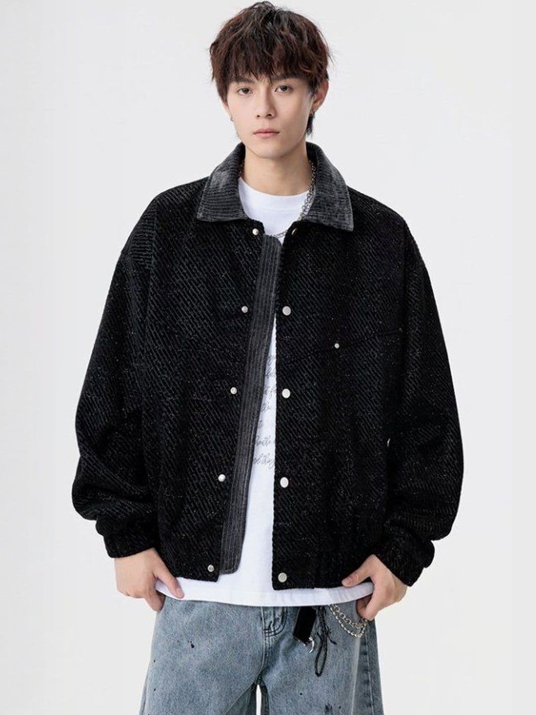 Mast & Harbour Self Design Spread Collar Long Sleeves Tailored Jacket - view 1