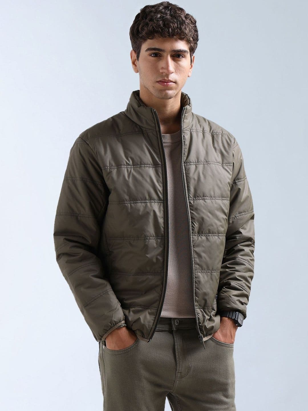 Flying Machine Men Padded Jacket - view 1
