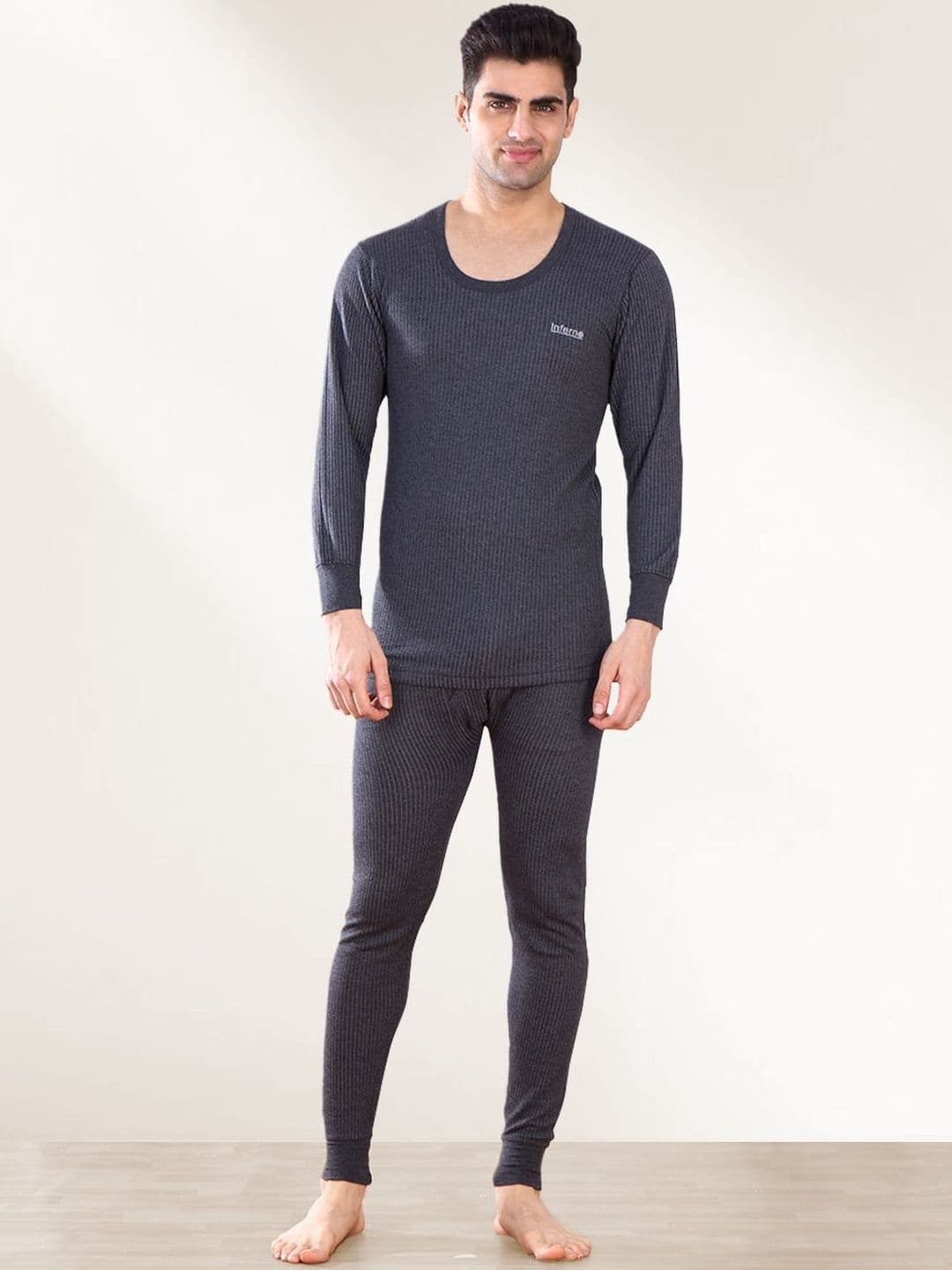 INFERNO Men Round Neck Thermal Set - view 1